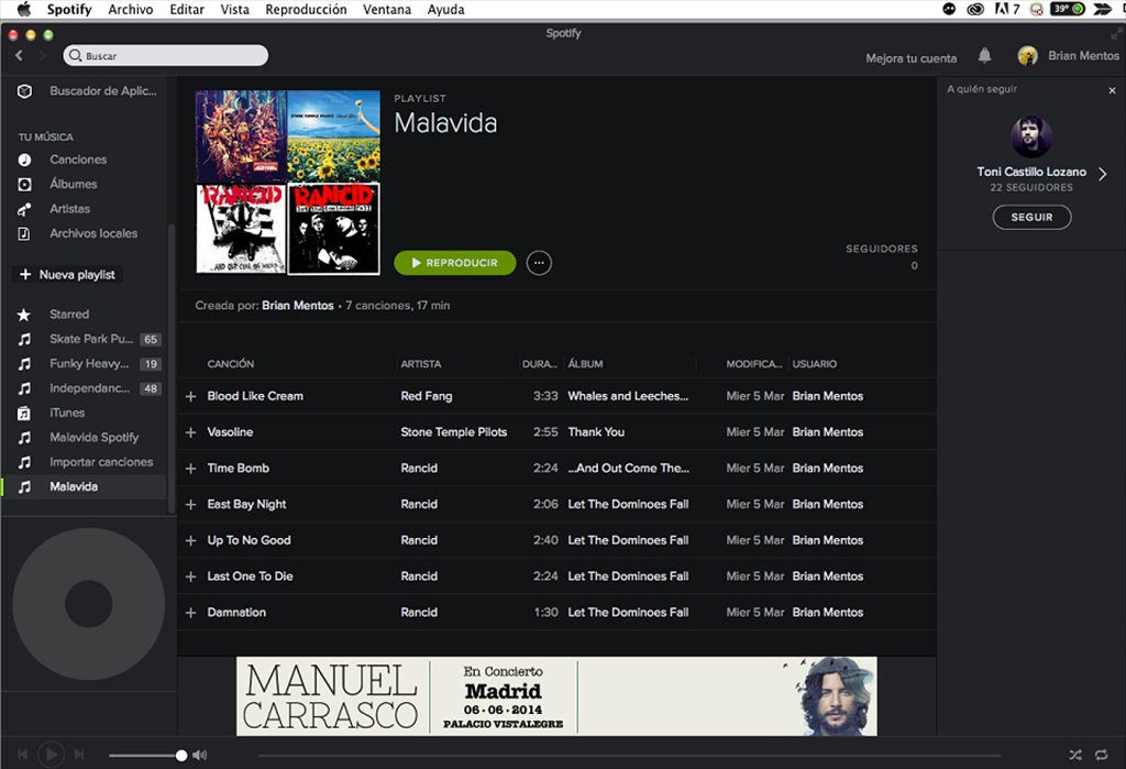 spotify download for mac